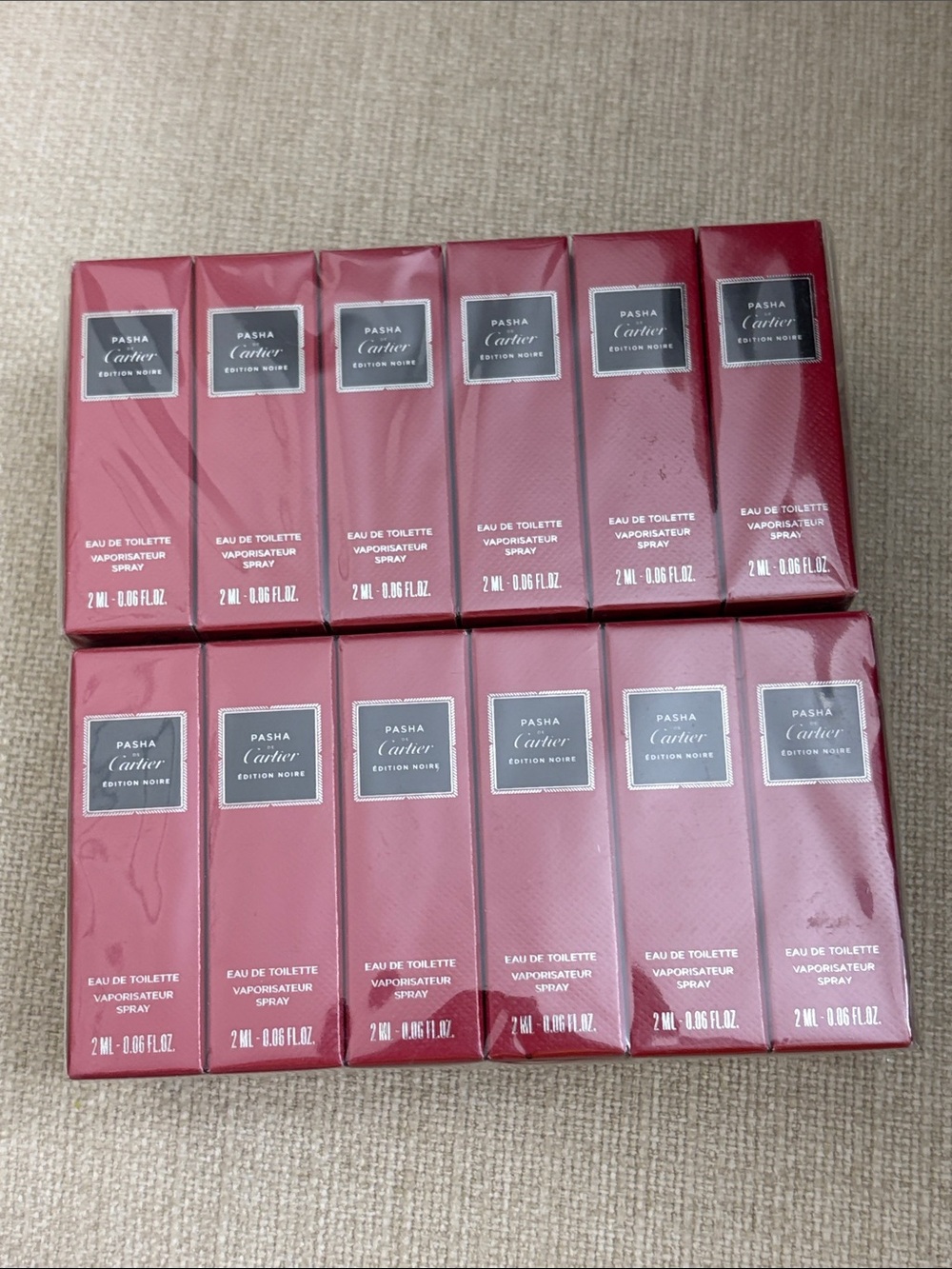 Cartier Pasha Edition Noire Mini Set - Red Boxes 24pcs